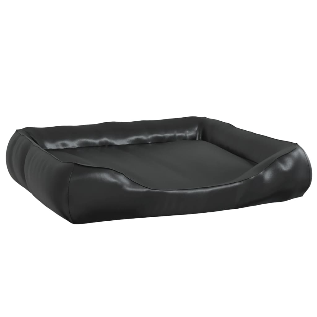 Cuccia per Cani Nera 80x68x23 cm in Similpelle 171247