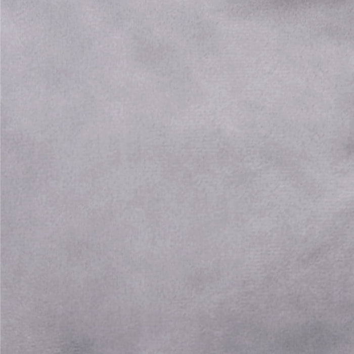 Lettino per Cani Nero e Grigio 69x59x19 cm Peluche e Similpelle 171253