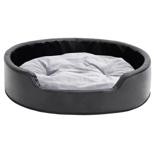 Cuccia per cani e 79 x 70 x 19 cm Peluche e similpelle nera 02_0043227