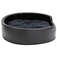 Cuccia per cani 79 x 70 x 19 cm Peluche e similpelle nera 02_0043215