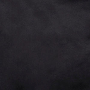 Lettino per Cani Nero 79x70x19 cm in Peluche e Similpelle