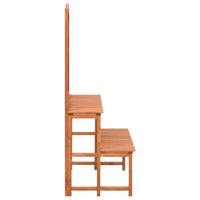 Fioriera con Traliccio 70x42x115cm Massello di Abete cod mxl 73768