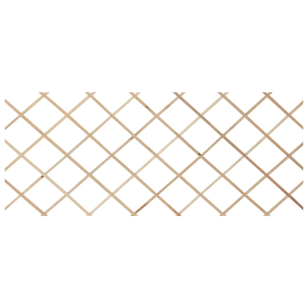 Recinzione a Traliccio 5 pz in Massello Abete 180x80 cm 316422