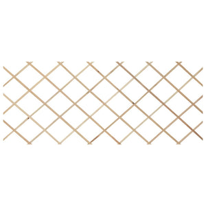 Recinzione a Traliccio 5 pz in Massello Abete 180x80 cm 316422