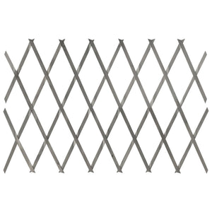 Recinzione a Traliccio 5 pz in Massello Abete Grigio 180x60 cm 316424