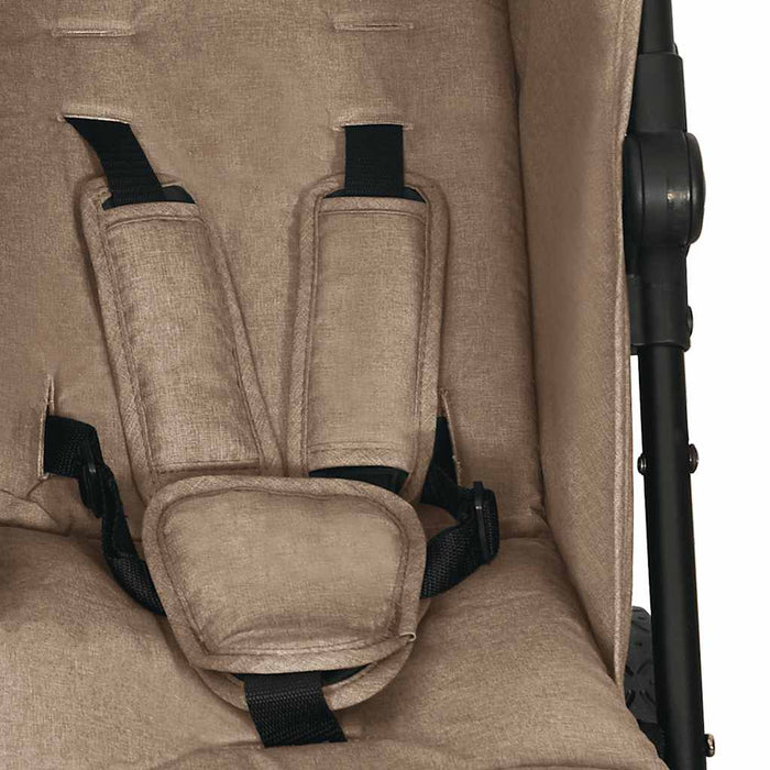 Passeggino Gemellare Grigio Talpa in Acciaio cod mxl 77559