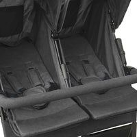 Passeggino Gemellare Antracite in Acciaio 10242