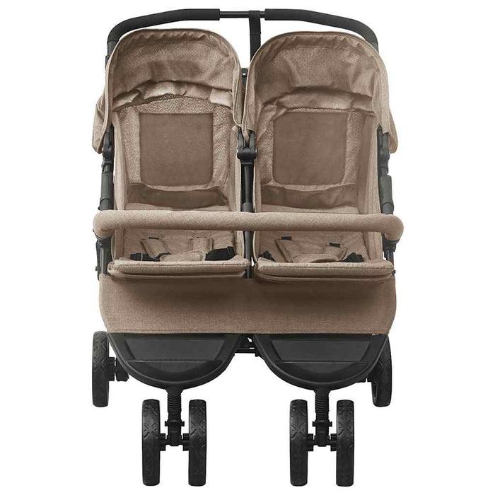 Passeggino Gemellare Grigio Talpa in Acciaio cod mxl 72277