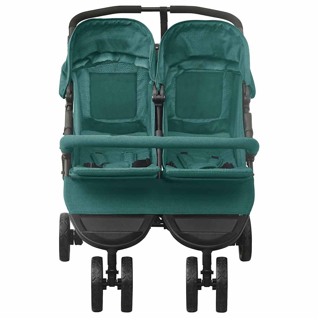 Passeggino Gemellare Verde in Acciaio cod mxl 60216