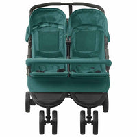 Passeggino Gemellare Verde in Acciaio cod mxl 60216