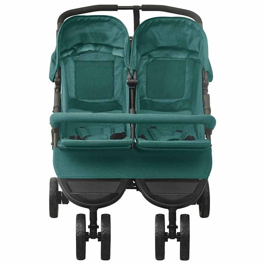 Passeggino Gemellare Verde in Acciaio cod mxl 60216