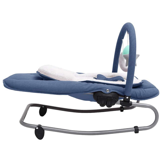Sdraietta per Neonato Blu Marino in Acciaio 10256