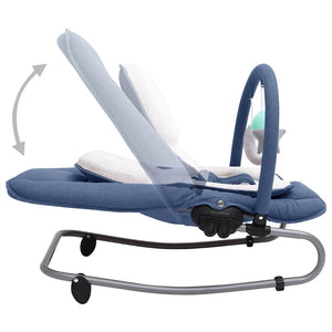 Sdraietta per Neonato Blu Marino in Acciaio 10256