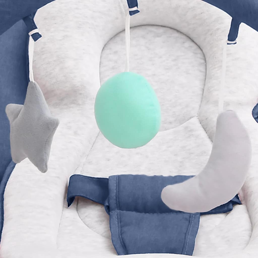 Sdraietta per Neonato Blu Marino in Acciaio 10256