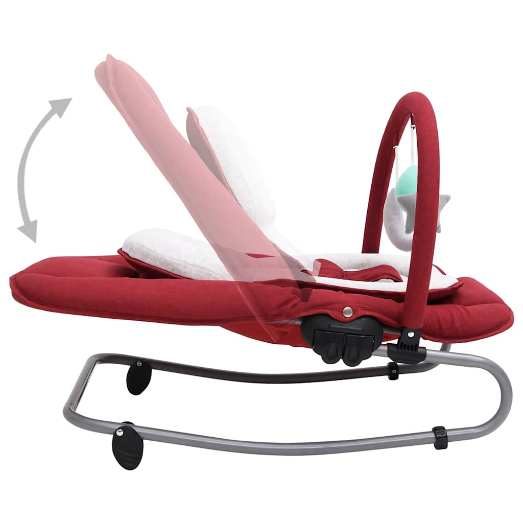 Sdraietta per Neonato Rosso in Acciaio cod mxl 61498