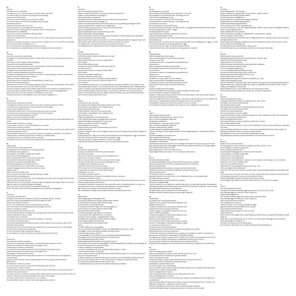 Sdraietta per Neonato Rosso in Acciaio 10257