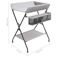 Fasciatoio Grigio Chiaro in Ferro