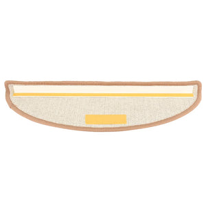 Tappetini per Scale 15 pz Marrone Chiaro 56x17x3 cm cod mxl 75046