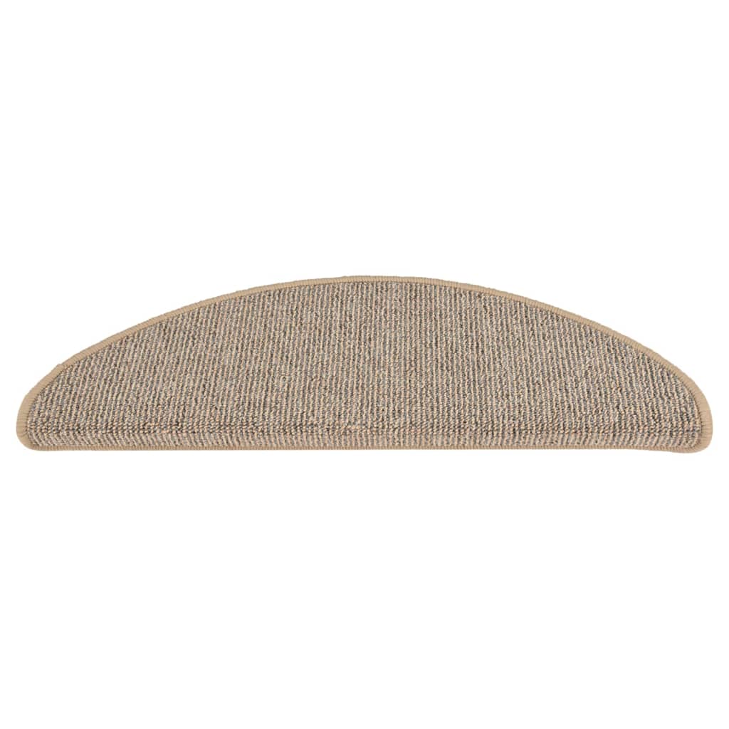 Tappetini per Scale 15 pz Grigi e Marroni 65x21x4 cm cod mxl 61195