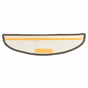 Tappetini per Scale 15 pz Antracite 65x21x4 cm 149911