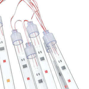 Luci Meteoriche 8 pz 50 cm Colorate 288 LED Interni Esterni 328558