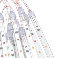 Luci Meteoriche 20 pz 50cm Colorate 720 LED Interni Esterni 328559