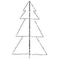 Albero di Natale a Cono 160 LED per Interni Esterni 78x120 cm 328564