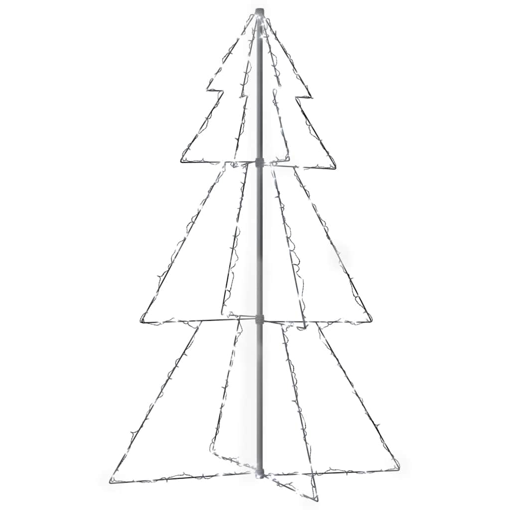 Albero di Natale a Cono 200 LED per Interni Esterni 98x150 cm 328574