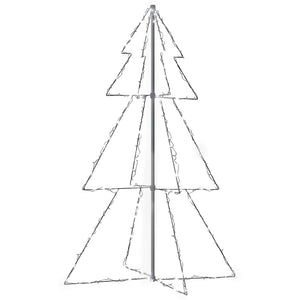 Albero di Natale a Cono 200 LED per Interni Esterni 98x150 cm 328574