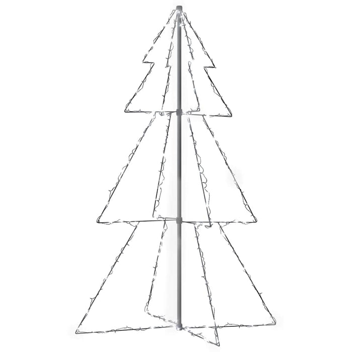 Albero di Natale a Cono 200 LED per Interni Esterni 98x150 cm 328574