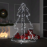 Albero di Natale a Cono 200 LED per Interni Esterni 98x150 cm 328574