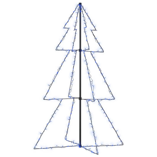 Albero di Natale a Cono 200 LED per Interni Esterni 98x150 cm 328577