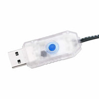 Albero di Natale a Cono 200 LED per Interni Esterni 98x150 cm cod mxl 25904