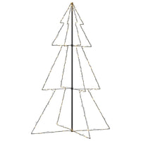 Albero di Natale a Cono 240 LED per Interni Esterni 118x180 cm cod mxl 16498