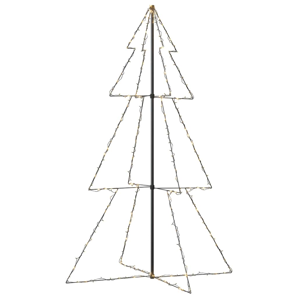 Albero di Natale a Cono 240 LED per Interni Esterni 118x180 cm 328581
