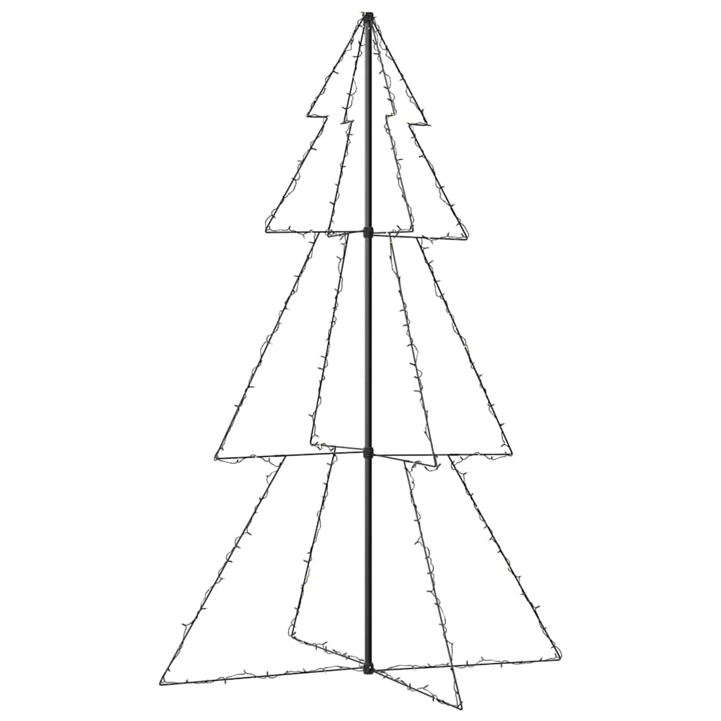 Albero di Natale a Cono 240 LED per Interni Esterni 118x180 cm 328581