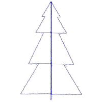 Albero di Natale a Cono 240 LED per Interni Esterni 118x180 cm 328584