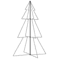 Albero di Natale a Cono 240 LED per Interni Esterni 118x180 cm 328585