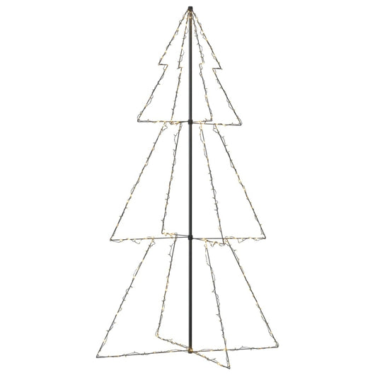 Albero di Natale a Cono 300 LED per Interni Esterni 120x220 cm 328586