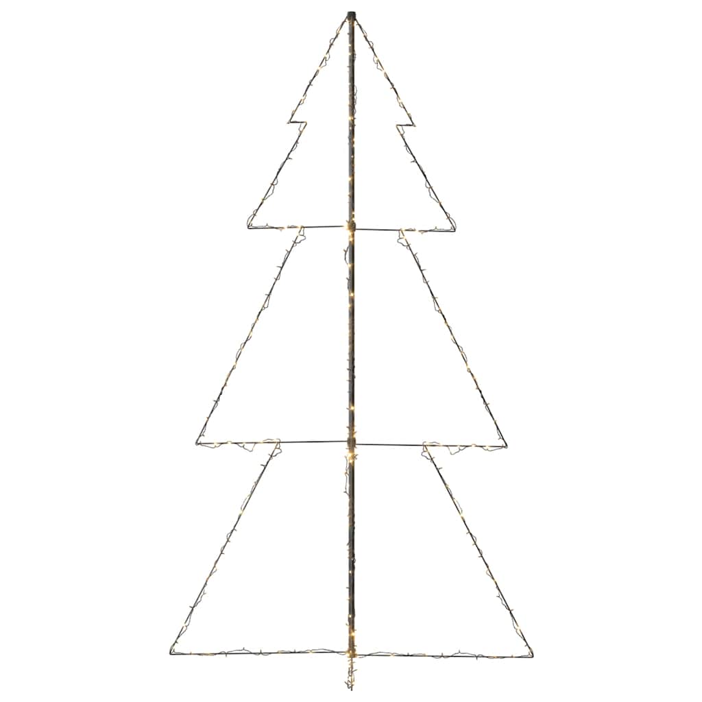 Albero di Natale a Cono 300 LED per Interni Esterni 120x220 cm 328586