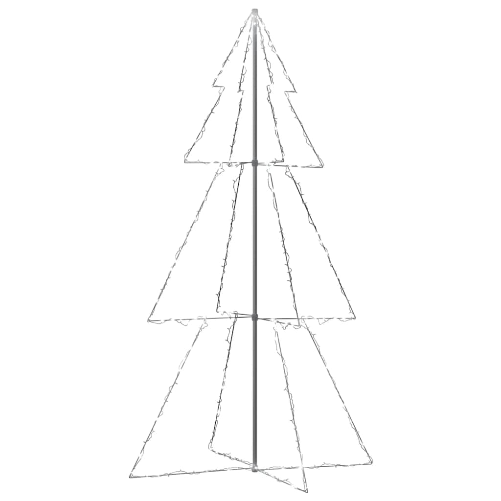 Albero di Natale a Cono 300 LED per Interni Esterni 120x220 cm 328588