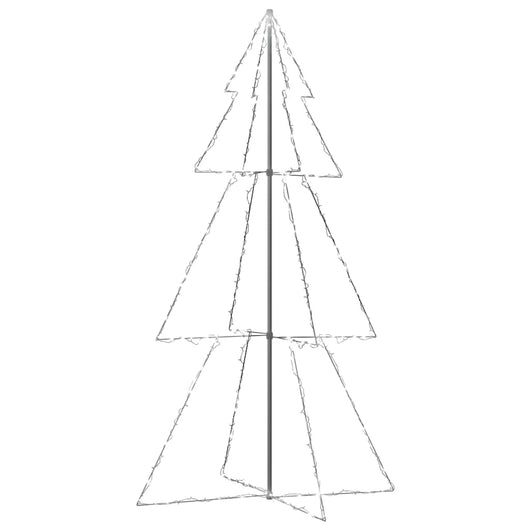 Albero di Natale a Cono 300 LED per Interni Esterni 120x220 cm 328588