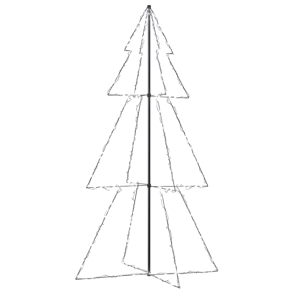 Albero di Natale a Cono 300 LED per Interni Esterni 120x220 cm 328588