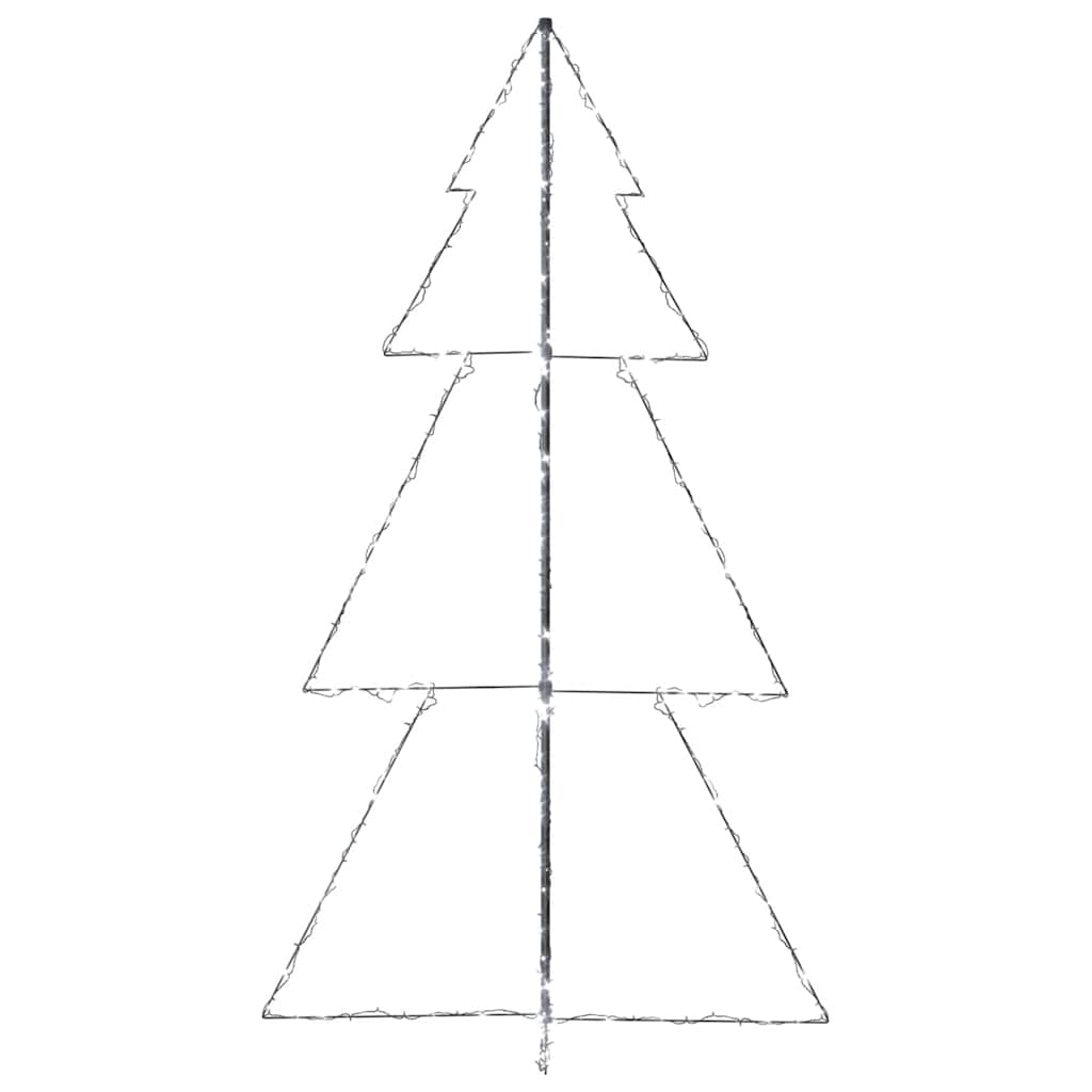 Albero di Natale a Cono 300 LED per Interni Esterni 120x220 cm 328588