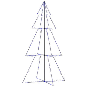 Albero di Natale a Cono 300 LED per Interni Esterni 120x220 cm 328589