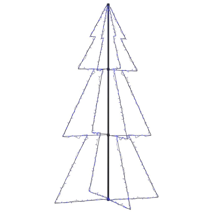 Albero di Natale a Cono 300 LED per Interni Esterni 120x220 cm 328589