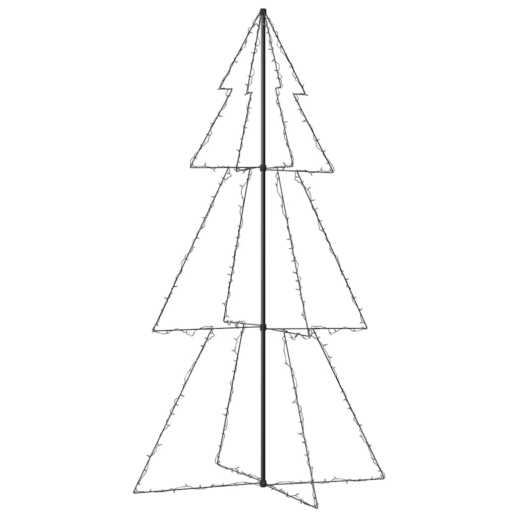 Albero di Natale a Cono 300 LED per Interni Esterni 120x220 cm cod mxl 26875