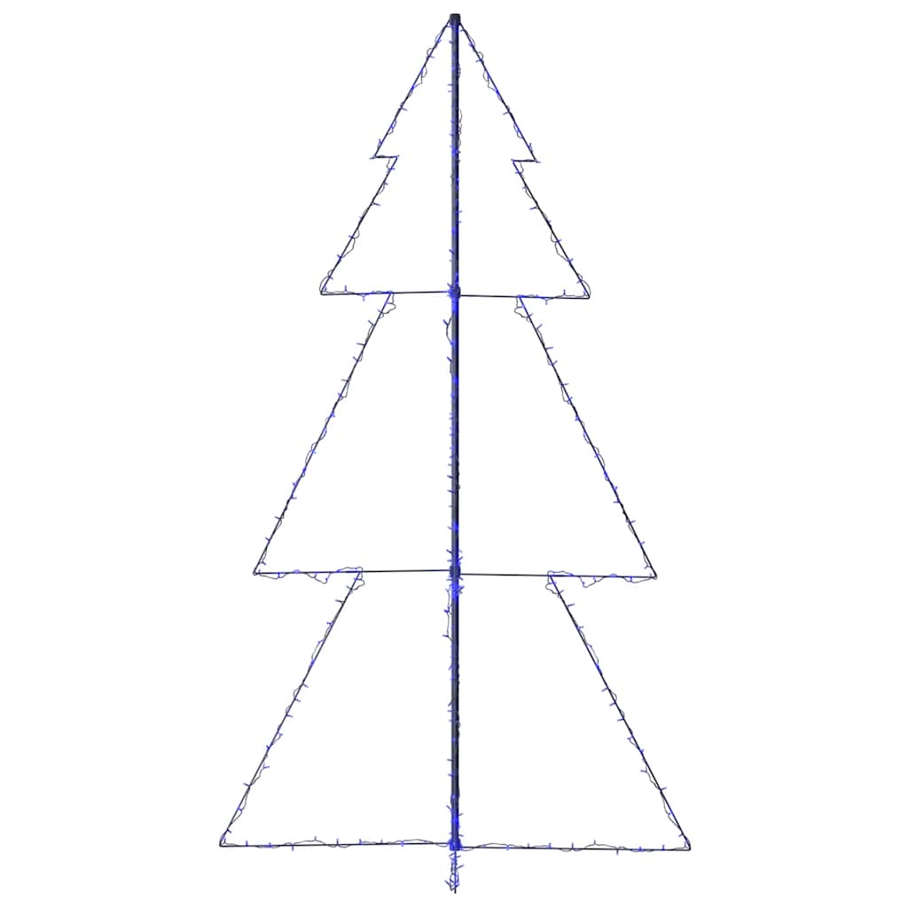 Albero di Natale a Cono 300 LED per Interni Esterni 120x220 cm cod mxl 26875