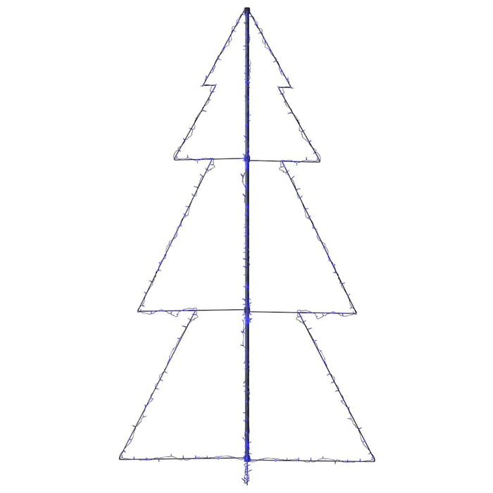 Albero di Natale a Cono 300 LED per Interni Esterni 120x220 cm 328589