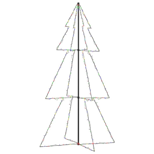 Albero di Natale a Cono 300 LED per Interni Esterni 120x220 cm 328590